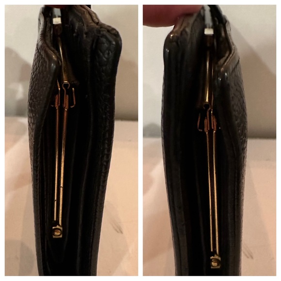 CHANEL Coco Mark Bifold Long Wallet in Black Caviar Skin - Picture 5 of 12